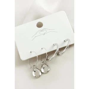 ieg™ 4 Adet Damla Halka Küpe