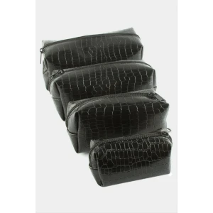 ieg™ 4 Adet El Tutmalı Makyaj Çantası