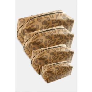 ieg™ 4 Adet El Tutmalı Makyaj Çantası