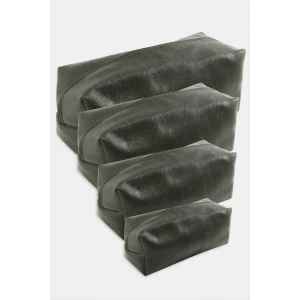 ieg™ 4 Adet El Tutmalı Makyaj Çantası