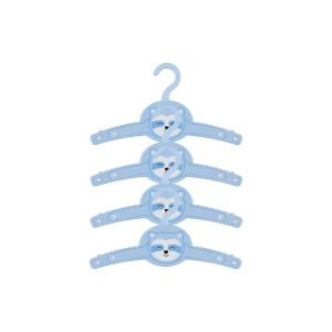 İEG 4 Adet Funny Çocuk Elbise Askısı