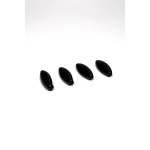 ieg™ 4 Adet Plastik Çengelli Eşarp Ve Şal İğnesi Siyah 4 cm