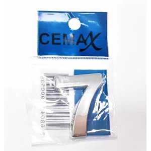 ieg™ 4 Cm Plastik Krom Kaplama Kapı Numarası - 7