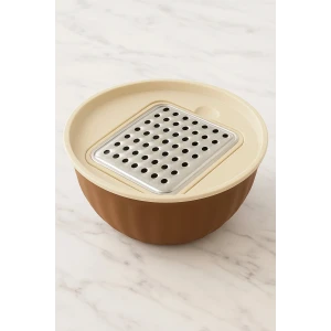 İEG® 4 Parça Rendeli Karıştırma ve Saklama Kabı 2,5 Litre