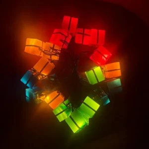 ieg™ 4m 20 LED Pilli Hediye Kutusu Figürlü Lamba