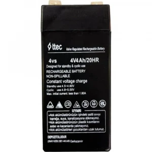 ieg™ 4V 4 AH Kuru Bakımsız Akü