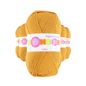 İEG 5 Adet Lüks Patik İpi Yünü Hardal 98415