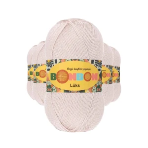 İEG 5 Adet Lüks Patik İpi Yünü Pudra 98405