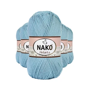 İEG 5 Adet Pırlanta Amigurumi El Örgü İpi Yünü Azur 10482