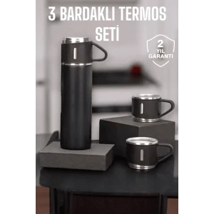 ieg™ 500 Ml Kapasiteli Taşınabilir Basınçlı Termos Seti Günlük Kullanım İçin İdeal