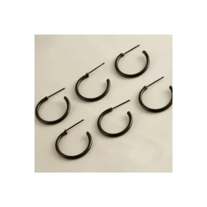 ieg™ 6 Adet Boru Halka Küpe 2 cm