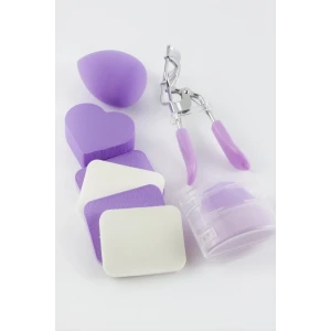 ieg™ 6 Makyaj Süngeri & Kirpi Kıvırma Seti