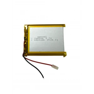 ieg™ 785060 3.7V 2800mAh Li-Polymer Pil Devreli/1.5A