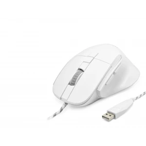 ieg™ 7D Ergonomi̇k Kablolu Ofi̇s Mouse 3600 Dpi - Beyaz ND1209W