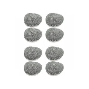 İEG 8 Adet Paslanmaz Çelik Tel Bulaşık Teli Poşetli