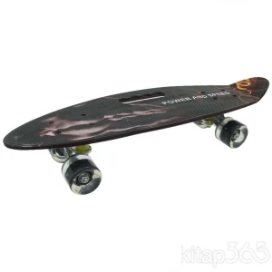 ieg™ 885 Desenli Orta Boy Işıklı Kaykay 60 cm