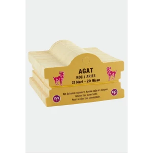 ieg™ Agat & Koç Burç Bileklik Kartı