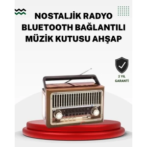 ieg™ Ahşap Görünümlü Masaüstü Bluetooth Cihaz