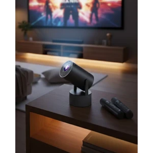 ieg™ Akıllı Projeksiyon Cihazı Karaoke Mikrofonlu 1080p Android