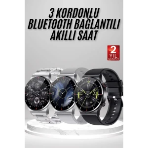ieg™ Akıllı Saat Amoled Ekran Bluetooth Bağlantılı Sesli Görüşme Nabız Ölçer