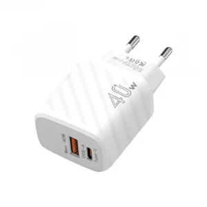 ieg™ Ally Te-pd08 40w Type-c + Usb Qc3.0 Pd Hızlı Şarj Adaptörü Şarj Başlığı