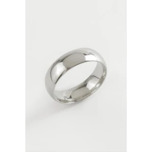 ieg™ Alyans Lüks Çelik Yüzük 6 mm