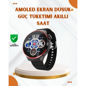 ieg™ AMOLED Ekranlı Akıllı Saat Bluetooth Arama ve NFC Destekli