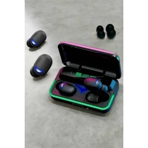 ieg™ Android Ve İOS Uyumlu Bluetooth Bağlantılı Powerbankli Kulaklık