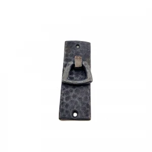 IEG Antika Tarz Dekoratif Pirinç Dik Dövme Mobilya Kulbu - 90x31 mm, Oksit