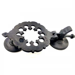 IEG Antika Tarz Dekoratif Pirinç Osmanlı Kapı Tokmağı, Taktak - 265x75mm, Oksit