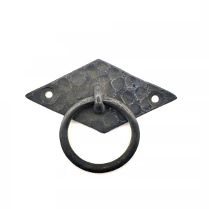 IEG Antika Tarz Dekoratif Pirinç Yan Baklava Kapı Kulbu - 41x82 mm, Oksit