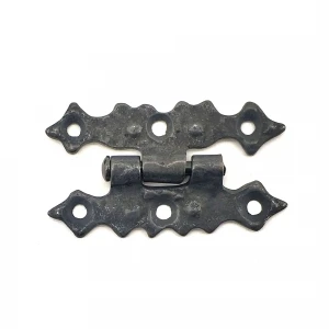 ieg™ Antika Tarz Dekoratif Pirinç Yıldız Menteşe - 63x36 mm, Oksit