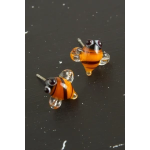 ieg™ Arı Cam Küpe