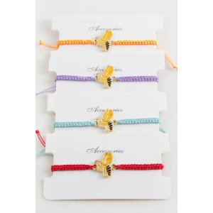 ieg™ Arı Makrome Örgülü Bileklik