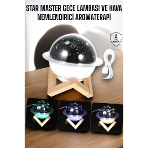 ieg™ Aromaterapi Hava Nemlendirici Masa ve Gece Lambası