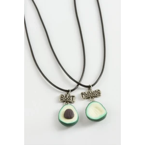 ieg™ Avokado Arkadaşlık Kolyeleri (Çift Kolye)