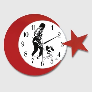 ieg™ Ay Yildiz Duvar Saati 134-3