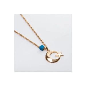 ieg™ Ay Yıldız Figürlü Kolye