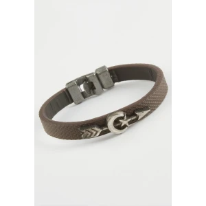 ieg™ Ay Yıldız Ok Kaliteli Suni Deri Bileklik