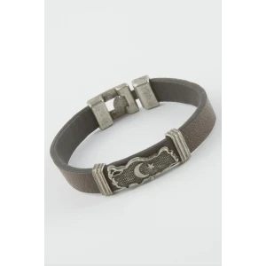 ieg™ Ay Yıldız Suni Deri Bileklik