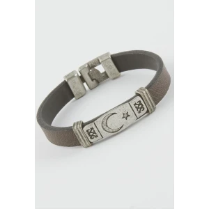 ieg™ Ay Yıldız Suni Deri Bileklik