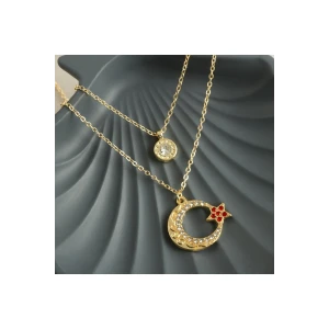 ieg™ Ay Yıldız Yeni Sezon İkili Kolye