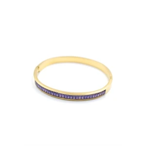 ieg™ Baget Taşlı Bilezik - Mor