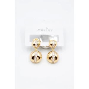 ieg™ Baget Taşlı Küpe - Altın