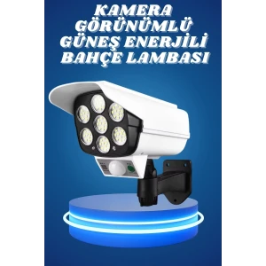 ieg™ Bahçe Aydınlatması Hareket Sensörlü Led Aydınlatma Kamera Görünümlü