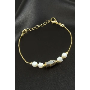 ieg™ Balık Küp Kristal Bileklik