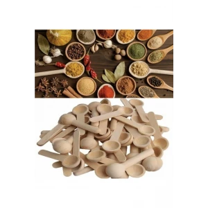 ieg™ Bambu Baharat ve Reçel Kaşığı 6 Adet
