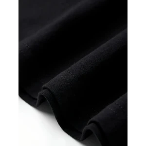 ieg™ Baskılı Oversize Bisiklet Yaka T-shirt - Beyaz