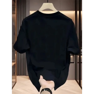 ieg™ Baskılı Oversize Bisiklet Yaka T-shirt - Siyah