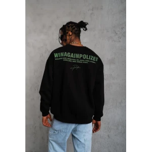 ieg™      Baskılı Sweat - Siyah -